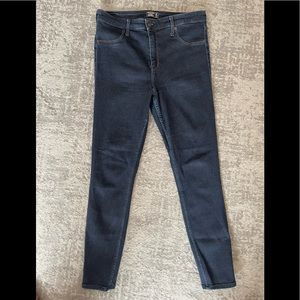 Abercrombie high rise jean leggings